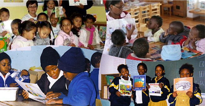世界の子供たちに本を贈る活動
