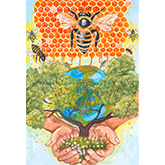 THE LIFE OF WORLD IS THE BEE