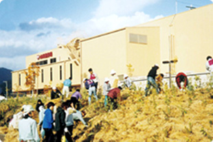 2001年の植樹祭